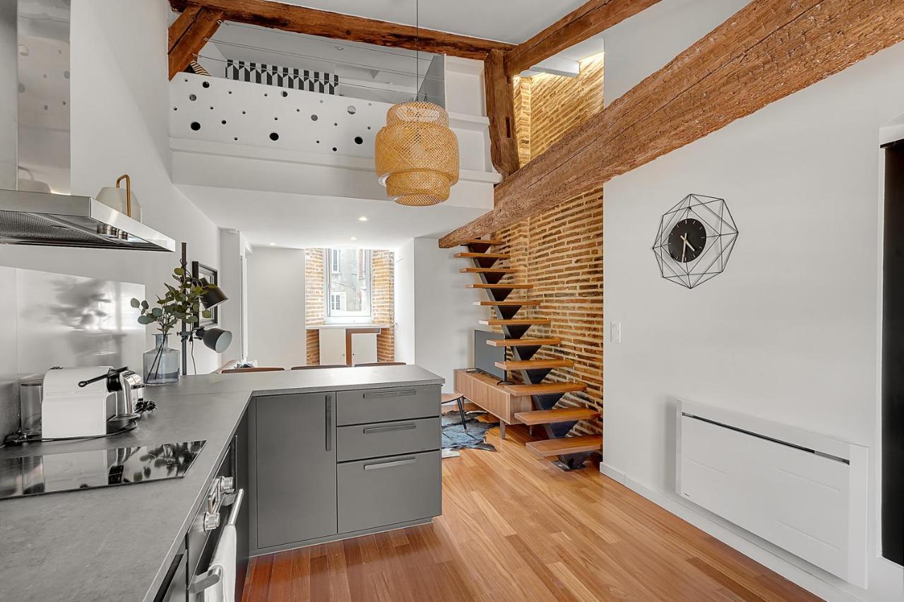 Les Relais Du Capitole - Appartements D'Hotes ตูลูส ภายนอก รูปภาพ