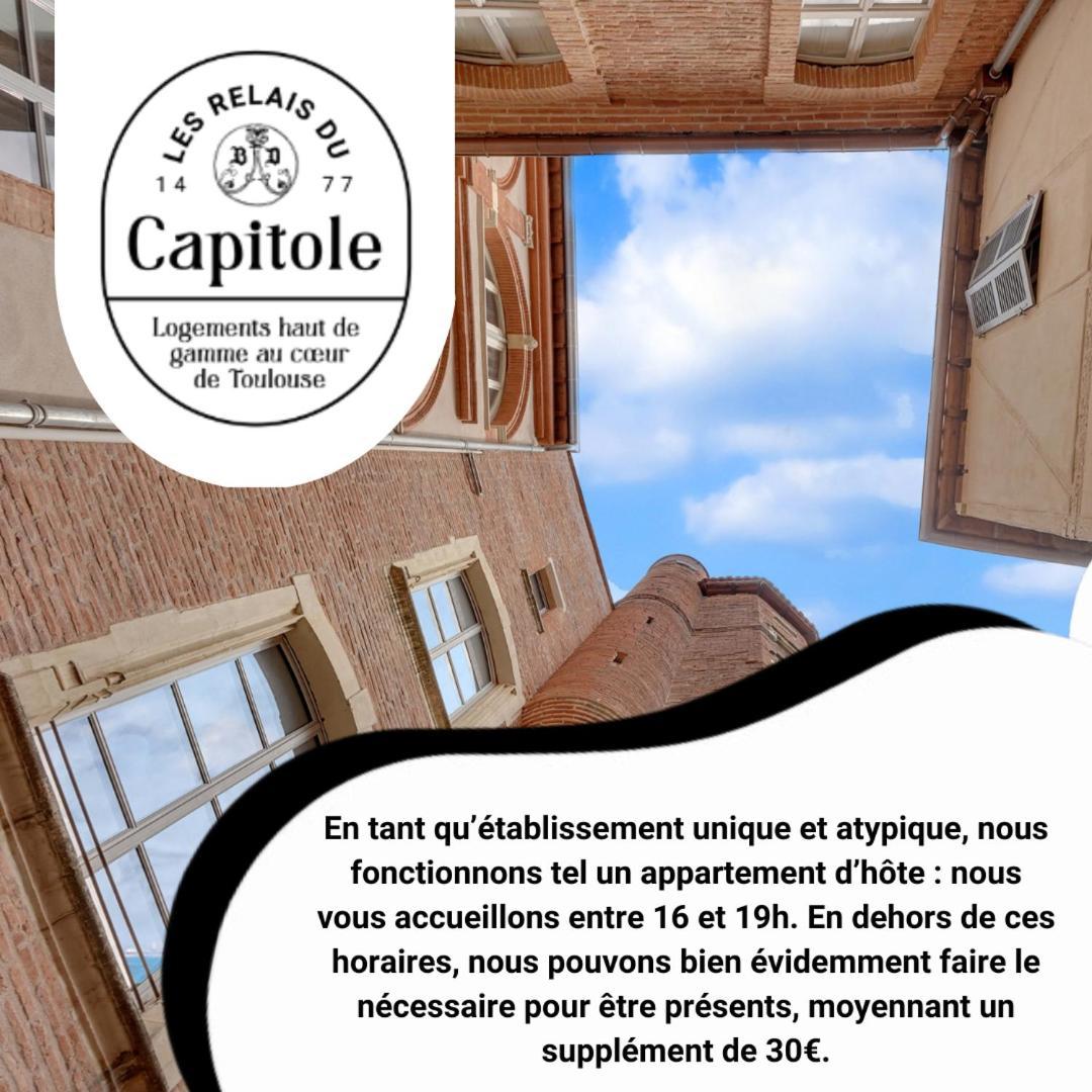 Les Relais Du Capitole - Appartements D'Hotes ตูลูส ภายนอก รูปภาพ