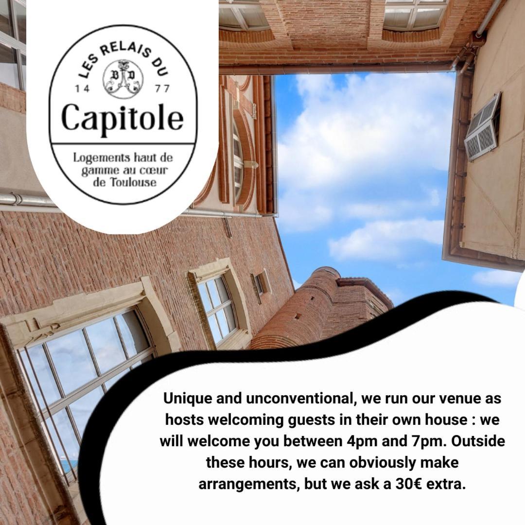 Les Relais Du Capitole - Appartements D'Hotes ตูลูส ภายนอก รูปภาพ